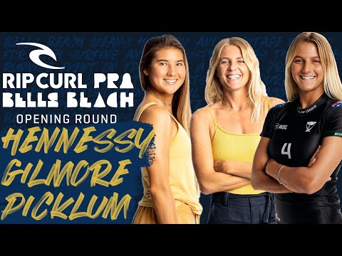 Hennessy, Gilmore, Picklum | Rip Curl Pro Bells Beach - Opening Round Heat Replay