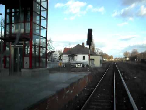 Führerstandsmitfahrt S-Bahn Berlin Neuenhagen - Strausberg