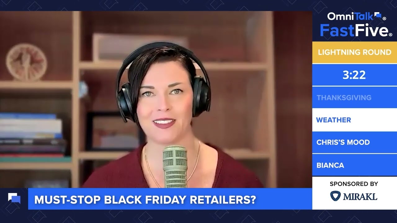 Lightning Round: Turkey Day Hot Takes, Black Friday Hauls & Fashion Buzz | Fast Five Shorts