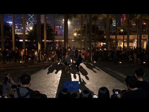 CINQHK END OF YEAR FLASHMOB  in TST (HK) KPOP RANDOM DANCE PARTY 2017/12/30