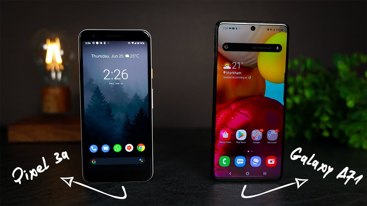 Pixel 3a vs Galaxy A71 - Which is the Better Mid Range Smartphone in 2020?