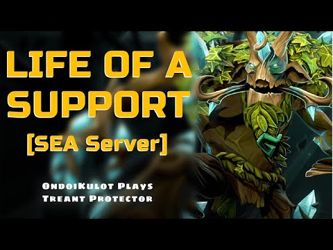 Dota 2 7.25 - OndoiKulot Plays Treant Protector [Turbo Full Gameplay]