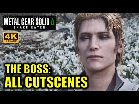 The Boss: All Cutscenes | Metal Gear Solid Delta Snake Eater