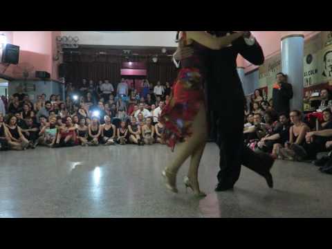  Christian Marquez  and  Virginia Gomez  are  dancing  at  Argentina Salon Tango Festival  in  2017