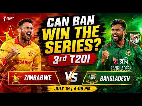 ZIM vs BAN 3rd T20I Prediction - Toss, Playing 11 & Key Players