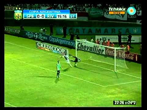 gol de river martin aguirre a sportivo belgrano 06/03/2012