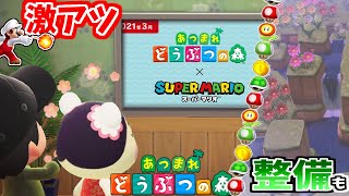 【#2】マリオコラボについてと島の構想【あつまれどうぶつの森】