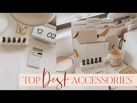 Top Desk Accessories For Girlbosses | Must Haves For Productivity + Organization
