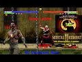 Ultimate Mortal Kombat Trilogy MUGEN Kano Ladder No Continues Run