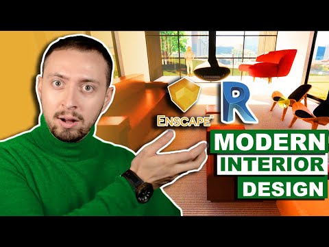 Modern Interior Design with Enscape | Enscape for Revit 2021