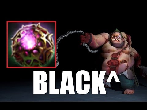 Black^ ( 7700 MMR) Playing  Pudge With Aghanim and Octarine