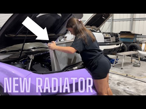 NEW RADIATOR for my CAMARO