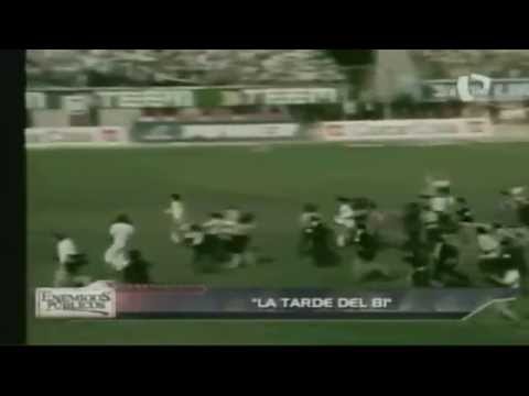 Perú sale a la cancha para enfrentar a Uruguay - Eliminatoria España 82