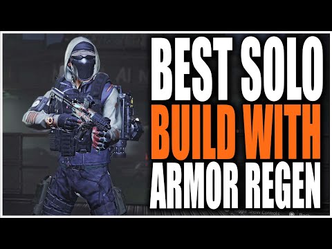THE DIVISION 2 - BEST SOLO PVE BUILD WITH ARMOR REGEN! 133,000 ARMOR REGEN & 110% AMPLIFIED DAMAGE!