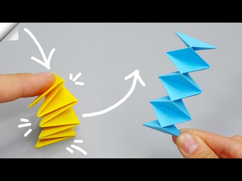 DIY crafts easy Paper toy antistress transformer