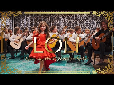 RADUJTE SE NARODI - Dječji zagrebački gitarski orkestar feat. LOLI