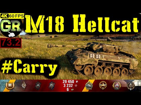 73_World of Tanks M18 Hellcat WoT Replay - 8 Kills 3.2K DMG(Patch 1.5.0)
