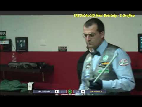 VECCHIONE vs ROSSETTI - 1^PROVA BILIARDO BTP 2016/17 DESIO