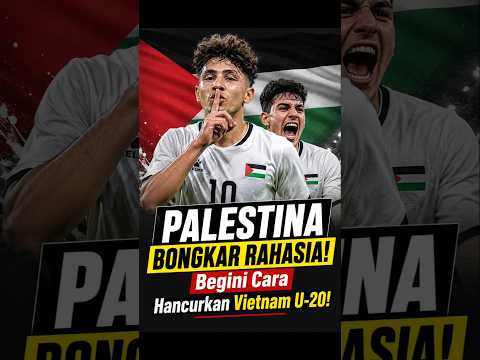 Vietnam U-20 Kena Jebakan! Pelatih Palestina Bongkar Jurus Rahasianya #football #sepakbola #shorts