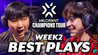 VCT LEAGUE 2024 WEEKLY BEST PLAYS | STAGE1 WEEK2