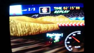 [MK64] Wario Stadium 3lap: 4'24"53 (GOD)