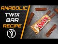 Anabolic Twix Bars High Protein Low Calorie Chocolate Bars Recipe