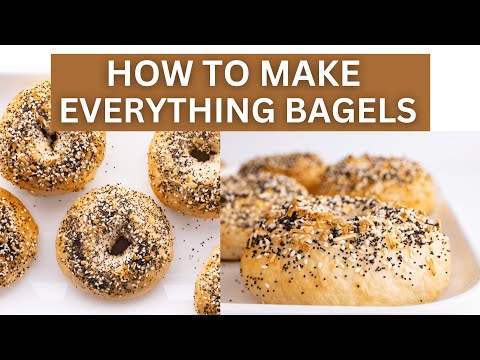 How To Make Homemade Everything Bagels At Home | Chef Savvy