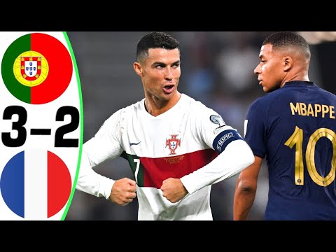 Portugal vs France 3-2 - RONALDO vs MBAPPE - All Goals and Highlights 2023
