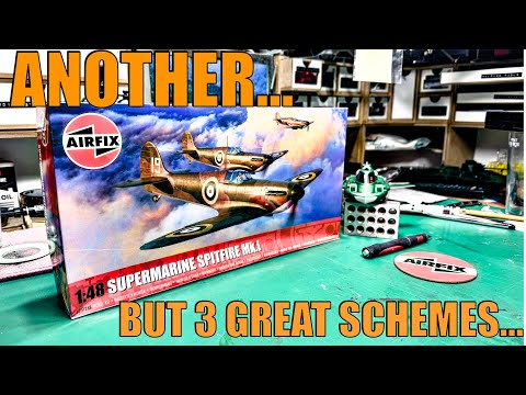 What’s INSIDE the 2025 Airfix SPITFIRE Scale Model