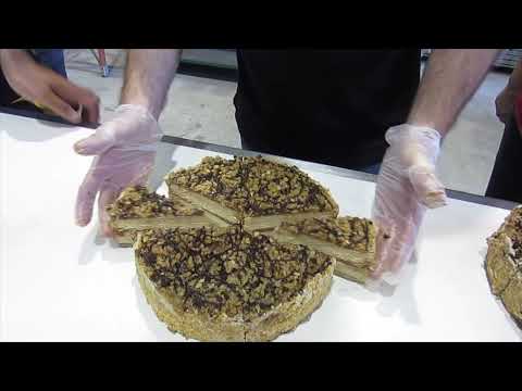 Ultrasonic Cutting Equipment for round cakes and pies