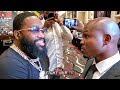 "YOU BE TALKING CRAZY" TIM BRADLEY PULLS UP ON ADRIEN BRONER & TELLS HIM "I DONT RUN FROM NOBODY!"