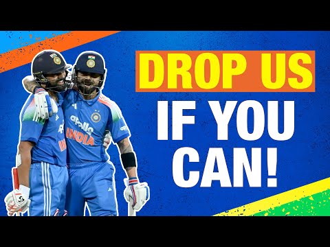 Drop us if you can - Rohit-Kohli make statement! Zak & Joy react
