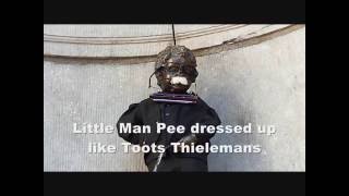 Tribute to Toots Thielemans - old handicapped man plays harmonica