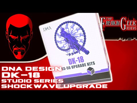DNA Design DK-18 Studio Series Shockwave UPGRADE: EmGo's Transformers Reviews N' Stuff
