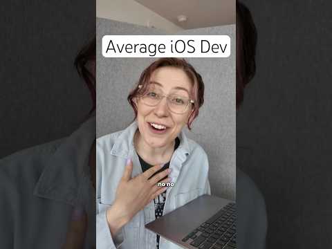 Average iOS Developer 😵‍💫