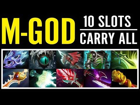 EPIC CARRY MODE MIRACLE NP 10 SLOT FULL ITEM GAME BEST 2018 DOTA 2