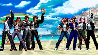 Download lagu [KOF Mugen] Kyo Kusanagi Team vs Kyoko Kusanagi Team mp3