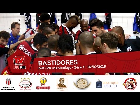 BASTIDORES: ABC-RN 1x0 Botafogo - Série C - 07/10/2016