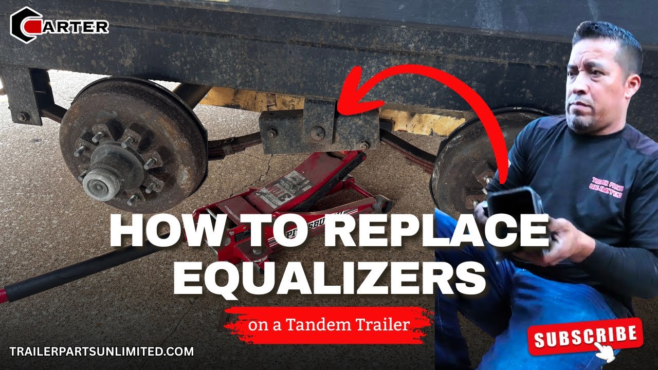 How to Replace Equalizers on a Tandem Trailer | Step-by-Step Repair Guide (Trailer Suspension Fix)