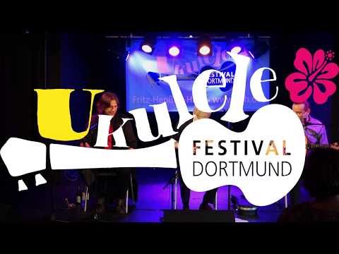 The Ukulele Uff Trio spielen "Sweet Georgia Brown" auf dem Ukulele Festival Dortmund 2018