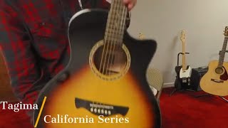 Video thumbnail for Tagima California Series  Acoustic/Electric  Guitar by Paul Capps