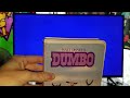 Demonstration On My Sony VCR DVD Combo On My Dumbo 1986 VHS