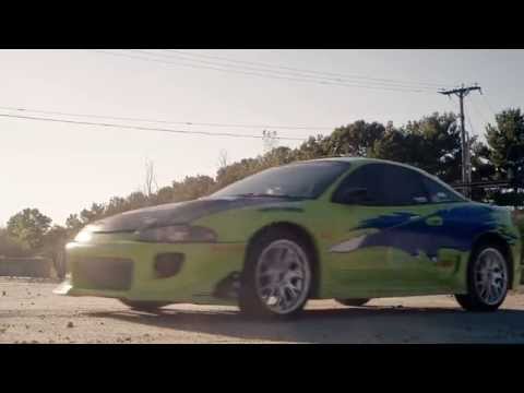 Replica of the Mitsubishi Eclipse Paul Walker Drove in The Fast and The ...