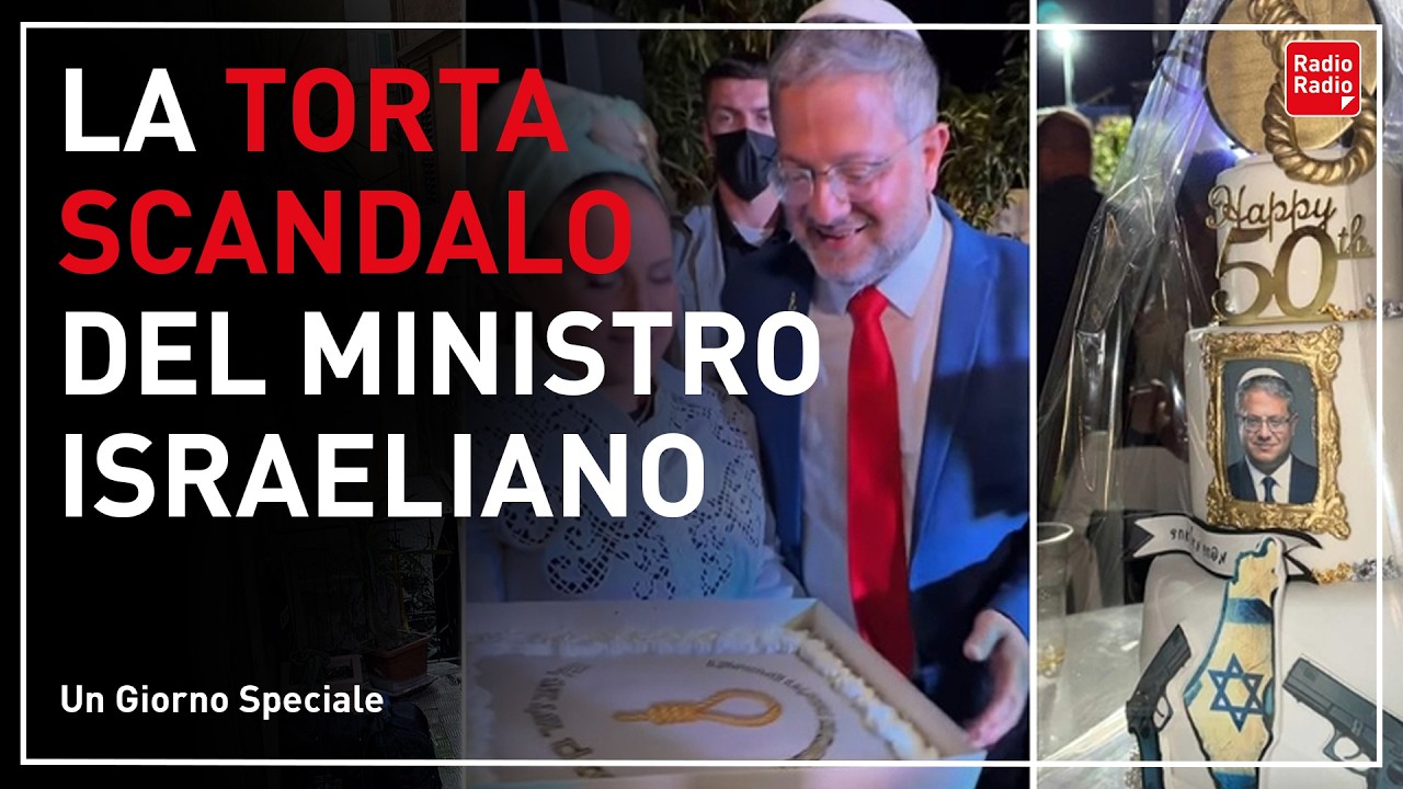 COSA CELA DAVVERO LA TORTA SHOCK DI BEN GVIR: I SIMBOLI DEL MINISTRO ISRAELIANO CHE FANNO RIFLETTERE