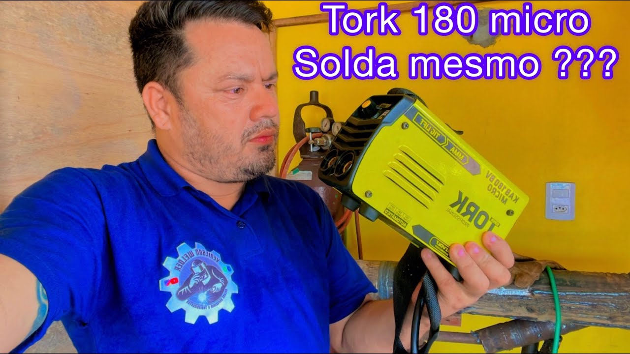 Eu Testei A mini Inversora Tork 180 será que solda ????????