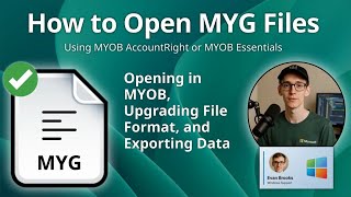How to Open MYG Files (MYOB Accounting Data)