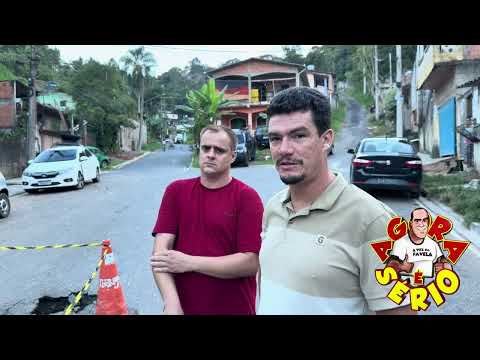 VICE PREFEITO E VEREADORES X BURACO DA RUA ADOLFO ANTÔNIO PIRES VILA DO DUVILIO