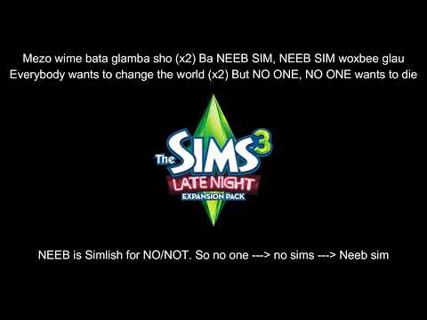 Video thumbnail for Na Na Na (Simlish Version)