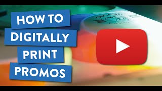 How to Digitally Print Promotional Merchandise
