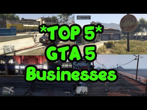 *TOP 5* GTA 5 Story Mode Businesses (Best Investments)